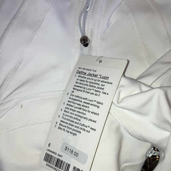 NWT Lululemon Define Jacket - Picture 15 of 15